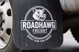 Roadhawg freight branded mud flap